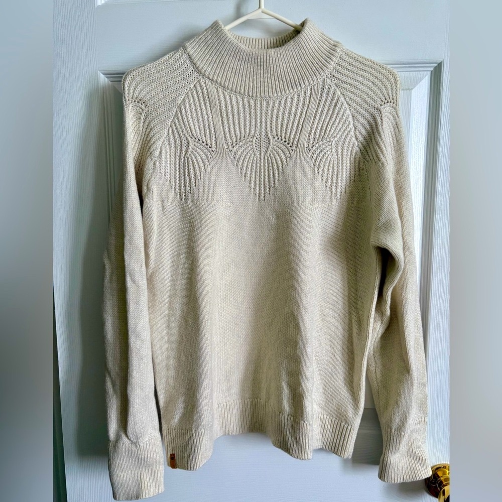 Tentree Pointelle Turtleneck Sweater